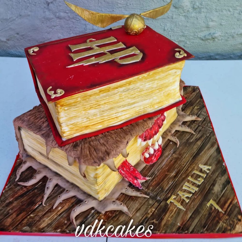 Harry Potter Books by VDK Cakes