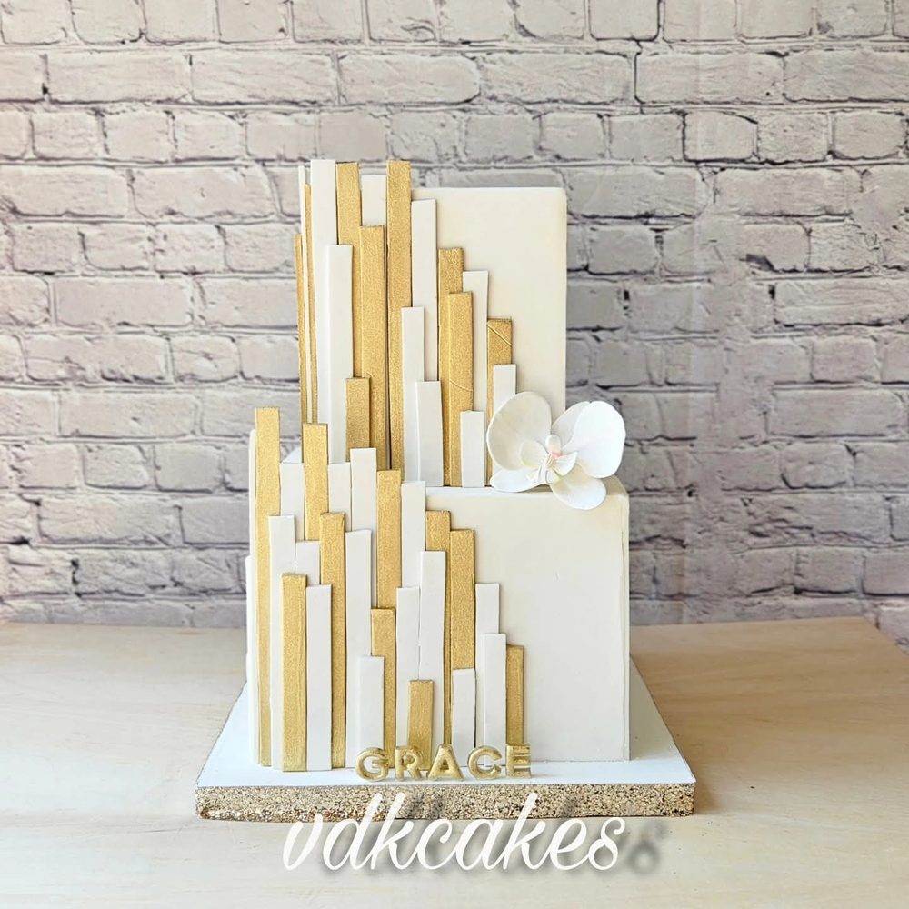 Modern Art Deco by VDK Cakes